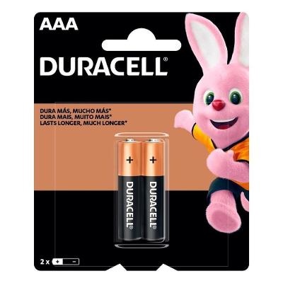 Pilha Alcalina AAA 1,5V C-2 para Dispositivos do Dia a Dia Duracell
