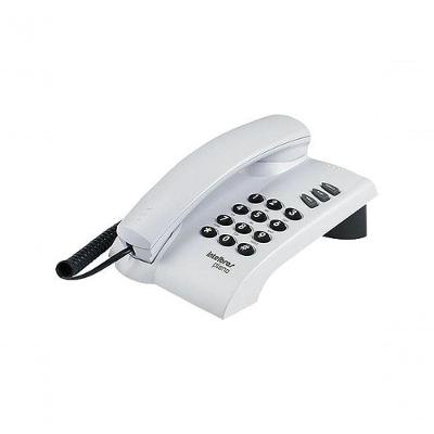 Telefone com Fio Intelbras Pleno 4080055 sem Chave para Uso Residencial Ou Comercial Cinza