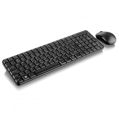 Kit Teclado e Mouse sem Fio Tc183 2.4GHz Usb 1000DPI Preto Multi