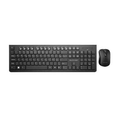 Kit Teclado e Mouse sem Fio Multimídia Tc212 com Conexão 2.4ghz Slim Multi