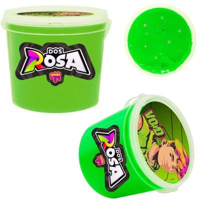 Slime Infantil Verde Big Slime dos Rosa Void 1,5kg Licenciada Gelelé