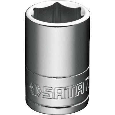Soquete Sextavado 1-4 X 7-32 ST11103SC em Aço Cromo-Vanádio Cromado para Manutenção Sata