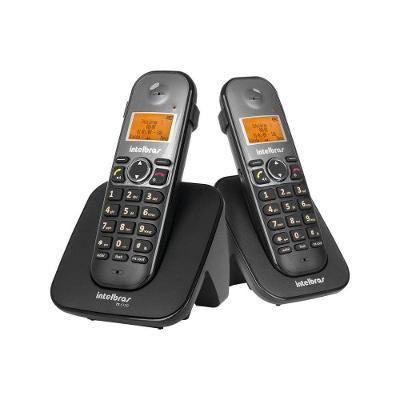 Telefone sem Fio Intelbras TS5122 com Ramal Adicional Digital DECT 6.0 com Viva Voz e Identificador