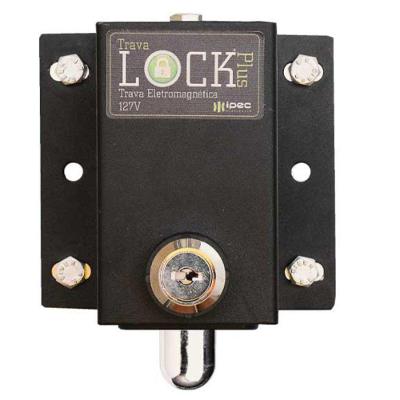 Trava para Portão Lock Plus Elétrica com Temporizador 110V para Uso Residencial Ipec