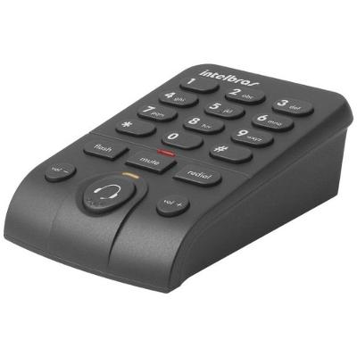 Telefone com Headset Intelbras Hsb-40 para Telemarketing com Controle de Volume e Led Indicativo