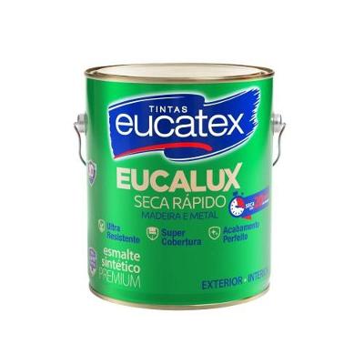 Tinta Esmalte Sintético Eucalux Brilhante Azul Del Rey Galão 3,6L Eucatex