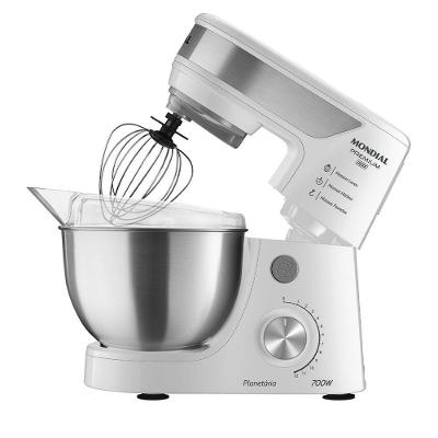 Batedeira Planetária Premium Inox Mondial ? Bp-02p-w-ti Batedeira Planetária-220v-branco/inox