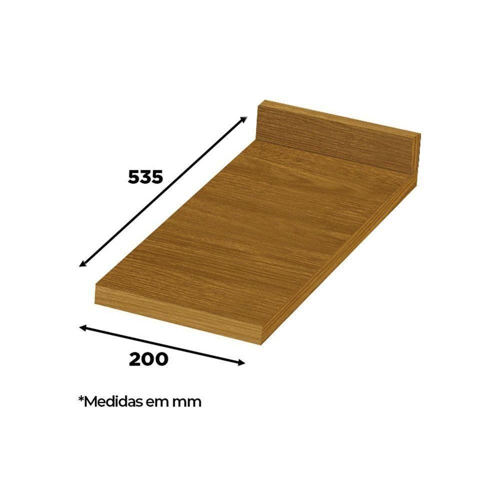 Tampo p/ Balcão Cozinha Essência 20cm Nature - Henn - 2