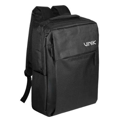 Mochila para Notebook VKBAG010 Slim com Porta USB Preta Vinik