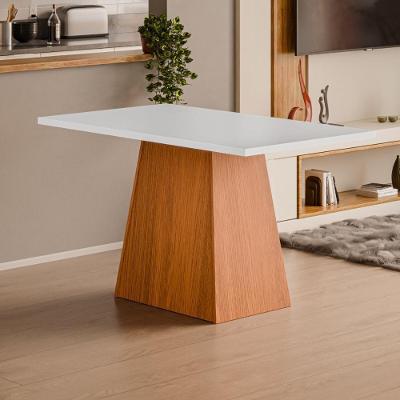 Mesa De Jantar 4 Lugares Multimóveis Cr50227 Cinamomo-off White