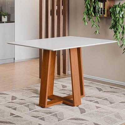 Mesa De Jantar 4 Lugares Multimóveis Cr50240 Cinamomo-off White