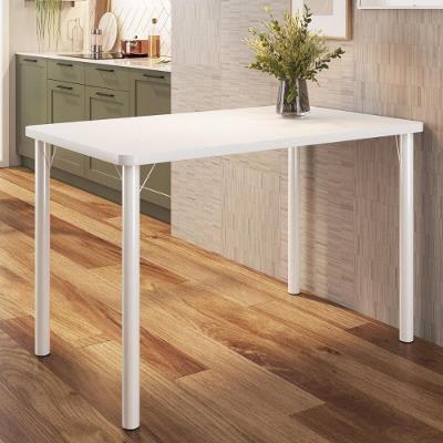 Mesa De Jantar Retangular 4 Lugares Multimóveis CR50269 Branco