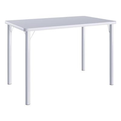 Mesa De Jantar Retangular 4 Lugares Multimóveis Cr50271 Branco