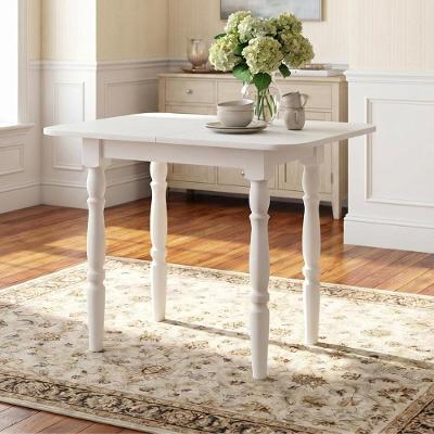 Mesa de Jantar Dobrável CR50112 4 Lugares Retangular 79,8cm Branco Multimóveis