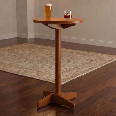 Mesa de Jantar-bar Alta CR50113 2 Lugares Redonda 60cm Mel Multimóveis