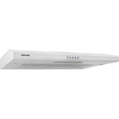 Depurador de Ar Slim Suggar DI801BR 80cm 3 Velocidades Branco com Filtro de Carvão Ativado 110V