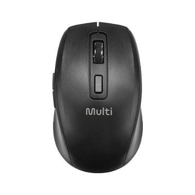 Mouse sem Fio MS750 MO403 Recarregavel Usb 2.4ghz e Bluetooth Dpi Ajustavel 800-1600 Preto Multi