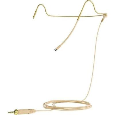 Microfone Headset Condensador HS2 Capsula Onidirecional MKE 2 Bege Sennheiser