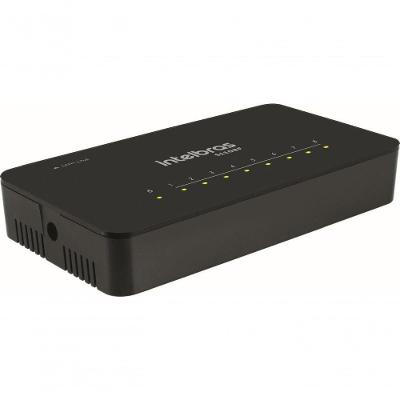Switch Nao Gerenciavel Fast Ethernet 8 Portas S1108F Plug And Play Qos Intelbras