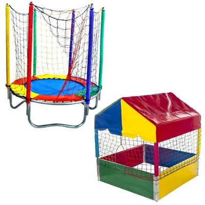 Kit Cama Elástica 1,40M e Piscina de Bolinhas 1,00M 30kg Rotoplay Brinquedos
