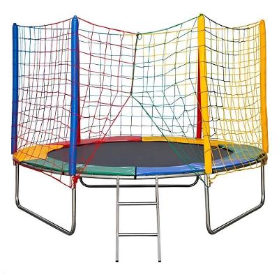 Trampolim Cama Elástica 2,44M Redonda 120kg com Rede de Proteção Rotoplay
