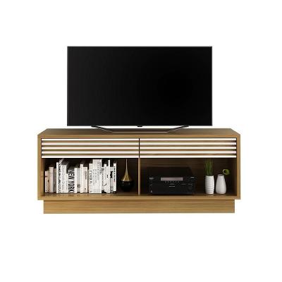 Rack Bancada para Tv Até 42 Ra2003 150cm Mdp Natural-off White Gran Belo
