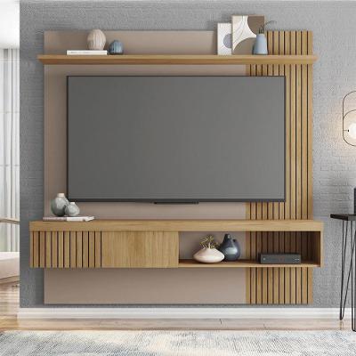 Painel para Tv Selina 65 180cm Mdp com Porta de Correr Buriti-fendi Gran Belo