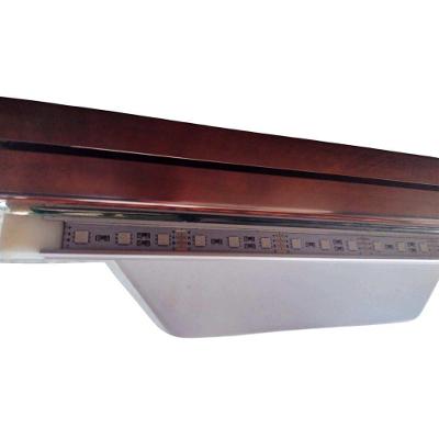 Refletor LED Linear 100cm RGB para Iluminação de Cascata de Piscina Sol e Água Piscinas e Acessórios