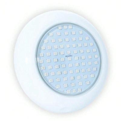Refletor para Piscina Power LED 15W RGB Multicolorido Branco Brustec Lazer