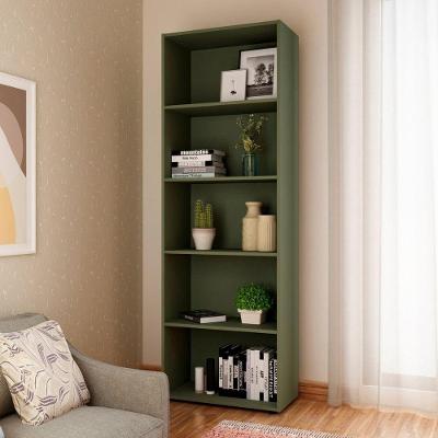 Estante Multy para Livros e Decoracao 4 Prateleiras MDP 15mm 60cm Menta Artely
