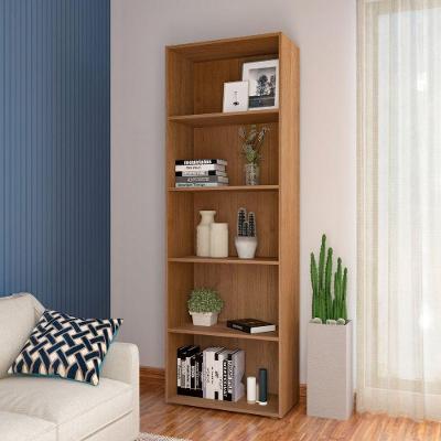 Estante Multy para Livros e Decoracao 4 Prateleiras MDP 15mm 60cm Cinamomo Artely
