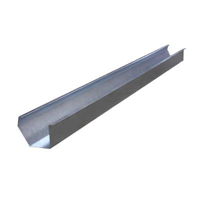 Calha Americana C.33 3 Metros Galvanizada para Drenagem de Agua da Chuva Aco Galvanizado Estrutura