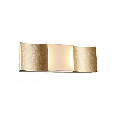 Arandela LED Embutido Neyl 16W Bivolt 3000K IRC 90 Dourado Astraled