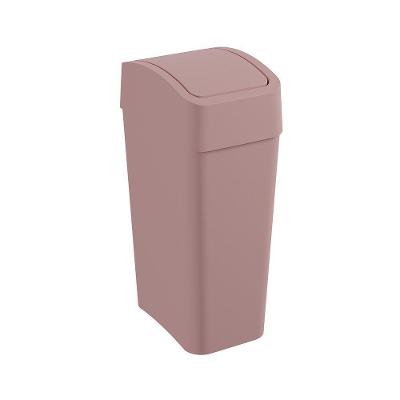 Lixeira LTB2 8L Polipropileno Tampa Basculante Rosa com Aro Interno Astra