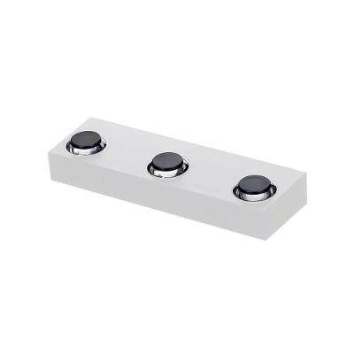 Mini Arandela LED Flou Tri 6W Bivolt Ip65 Luz Amarela Branco Nordecor Iluminação