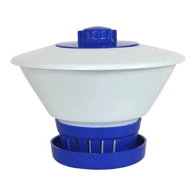 Clorador Flutuante Margarida para Pastilhas de Cloro 200g para Piscina Residencial Brustec Lazer