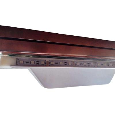 Refletor LED Linear 40cm RGB para Cascata Aquatica 5W 12V IP66 Sol e Agua Piscinas e Acessorios
