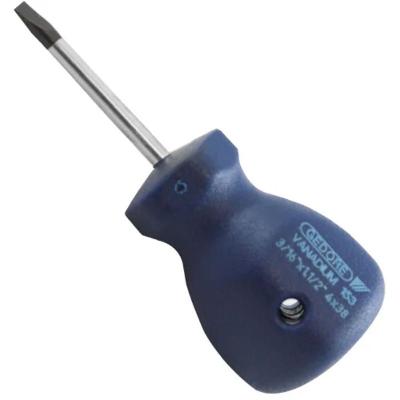 Chave de Fenda Toco 3-16x1.1-2 036250 Haste Redonda Curta Ergonomica Azul Gedore