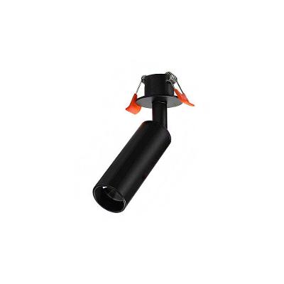 Spot de Embutir LED Meteon 3W Alto IRC 97 3000K Luz Amarela Preto Astraled