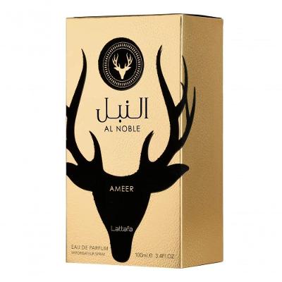 Perfume Ameer Unissex Eau de Parfum Oriental Amadeirado 100ML Lattafa