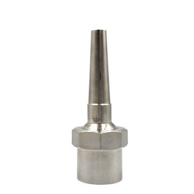 Bico Articulado em Inox 9mm Rosca 1 para Piscinas Fontes e Chafarizes Aco Inox 304