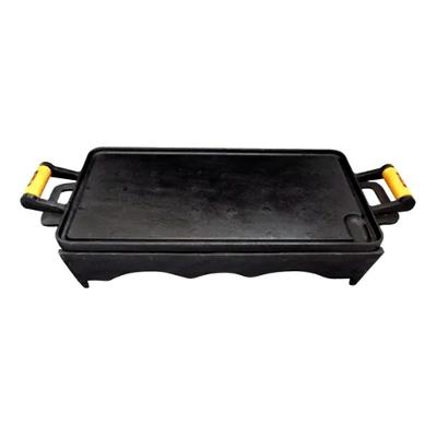Bifeteira Rechaud 0652-RIG para Fritar Selar e Grelhar Ferro com Porta Álcool Doméstica Rig Fundidos