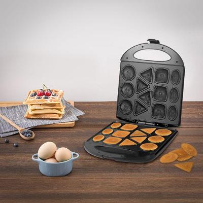 Máquina de Fazer Biscoito Elétrica 110V 1400W para Bolacha Cookie Waffle Shopmix