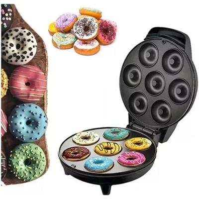 Máquina de Donuts Elétrica 110V para 7 Rosquinhas Antiaderente 750W Confeitaria King Imports