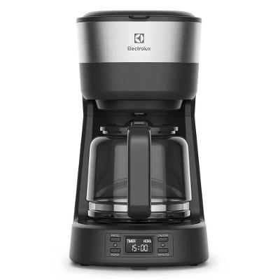 Cafeteira Elétrica Electrolux ECM25 Experience Programável Com Timer Inox Preta 110V