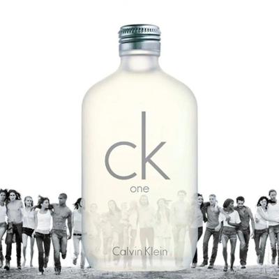 Perfume Ck One Unissex Eau de Toilette Cítrico Aromático 100ML Calvin Klein
