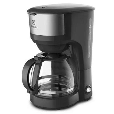 Cafeteira Elétrica Electrolux ECM20 Com Função Manter Aquecido E Capacidade 30 Xicaras De 40ml Inox E Preto  110V