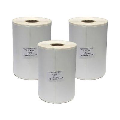Etiqueta Adesiva Termica Nova Pecas Zebra Ecommerce 100X150MM Kit 3 Rolos