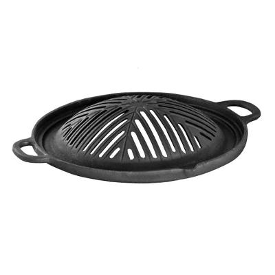 Cúpula Côncava Gengis-kan 32cm Ferro Fundido Antiaderente para Preparos em Fogão Libaneza