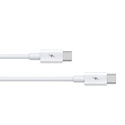 Cabo USB-C para USB Rápido 1m Branco Premium para Carregamento e Sincronizacao MDM